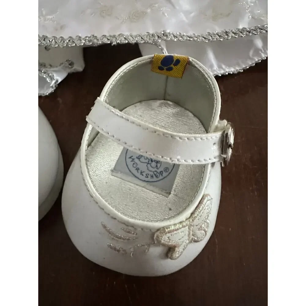 BABW Build A Bear Bride Dress and Shoes